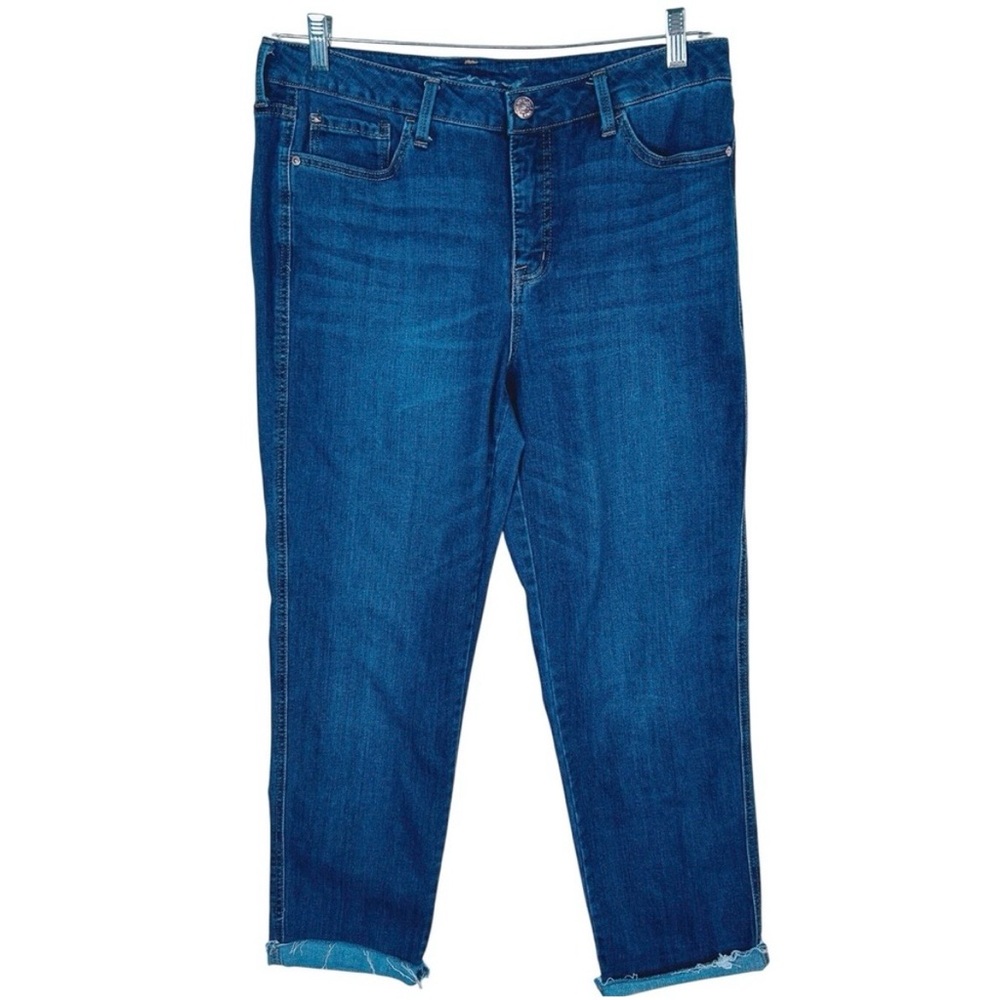 Seven7 Dark Blue Straight Leg Jeans - Picture 2 of 6